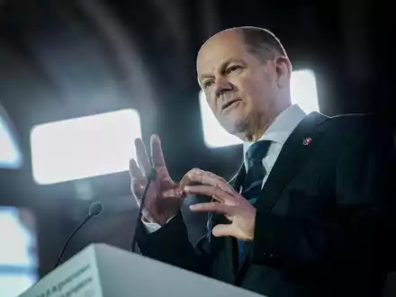 Bundeskanzler Olaf Scholz (SPD) wird nicht zum Juso-Kongress kommen. - Foto: Kay Nietfeld/dpa
