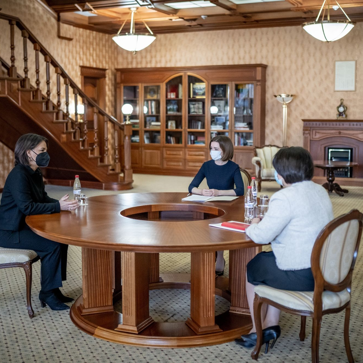 Außenministerin Annalena Baerbock hält sich in New York zum Festakt zum 25. Jahrestag des Römischen Statuts des Internationalen Strafgerichtshofs und zur Sitzung des UN-Sicherheitsts auf. - Foto: Michael Kappeler/dpa