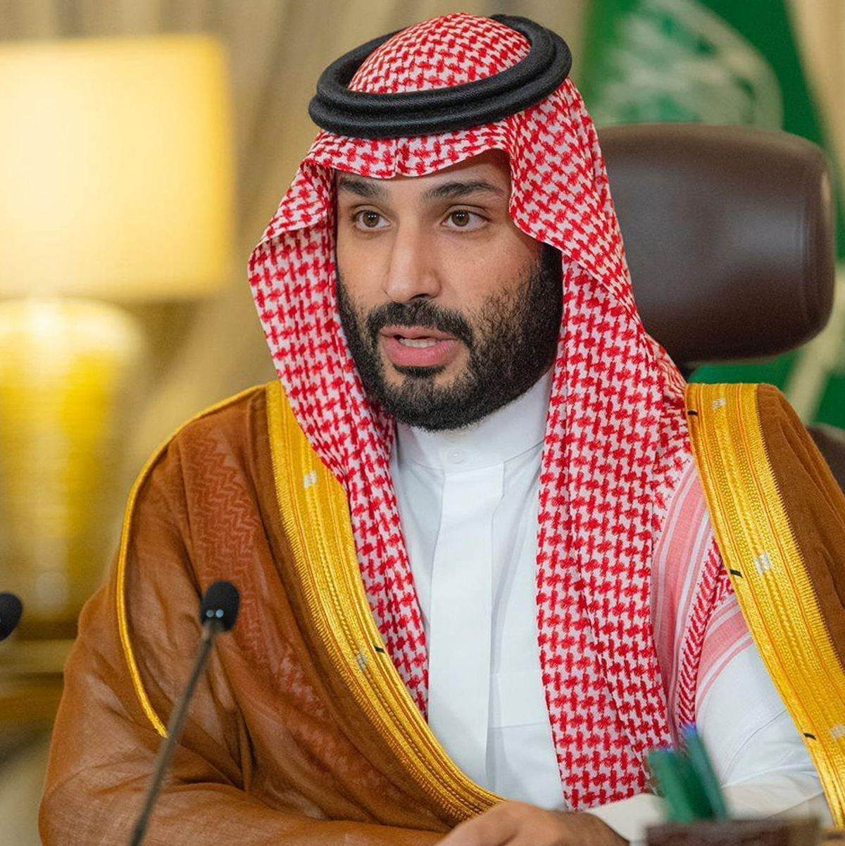 Arabische Länder arbeiten einem Medienbericht zufolge an einer Zweistaatenlösung: Saudi-Arabien um Kronprinz Mohammed bin Salman soll im Gegenzug für die Schaffung eines palästinensischen Staates die Anerkennung Israels anbieten. - Foto: -/SPA/dpa