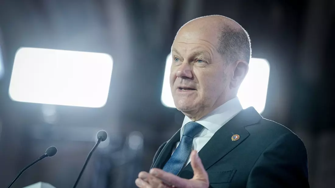 Die EU habe ökonomisches Gewicht und könne selbstbewusst agieren, betont Scholz. (Archivbild) - Bild: Kay Nietfeld/dpa