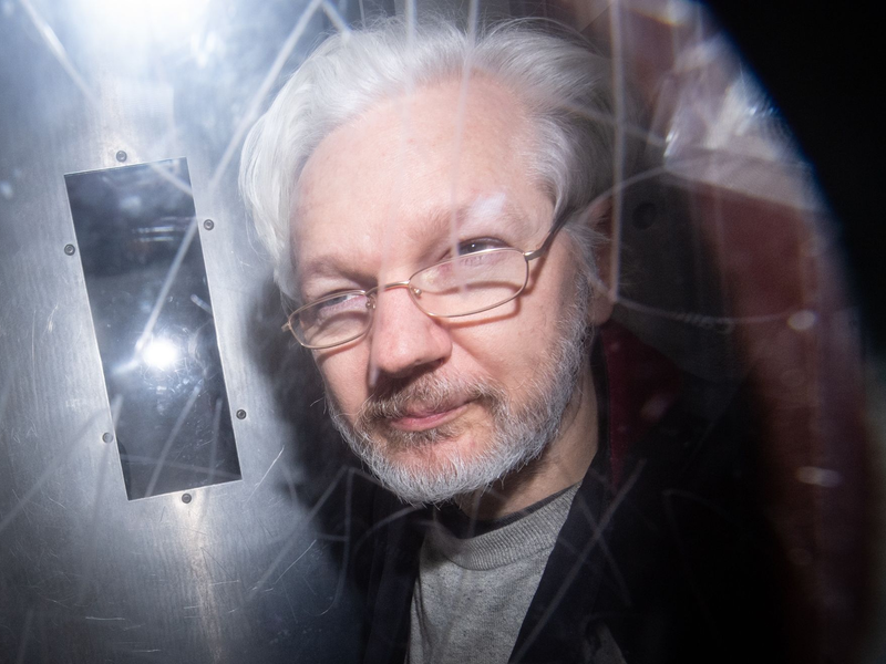 Wikileaks-Gründer Julian Assange droht die Auslieferung an die USA. - Foto: Dominic Lipinski/PA Wire/dpa