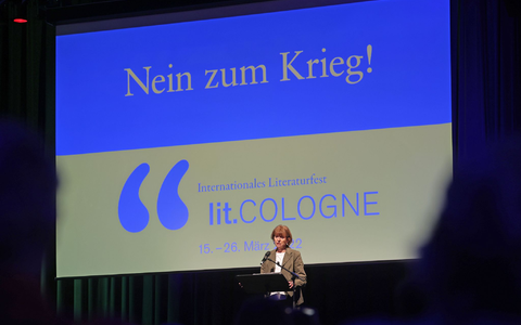 Die Lit.Cologne hat im Jahr 2001 zum ersten Mal stattgefunden. - Foto: Oliver Berg/dpa