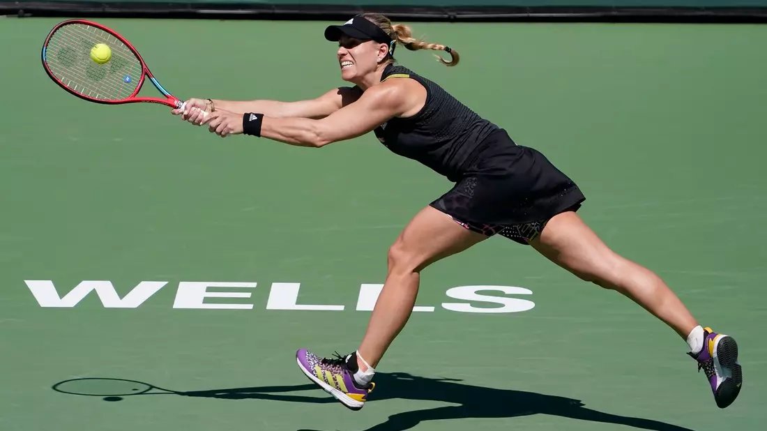 Angelique Kerber musste sich der Tschechin Linda Noskova geschlagen geben. - Bild: Mark J. Terrill/AP/dpa