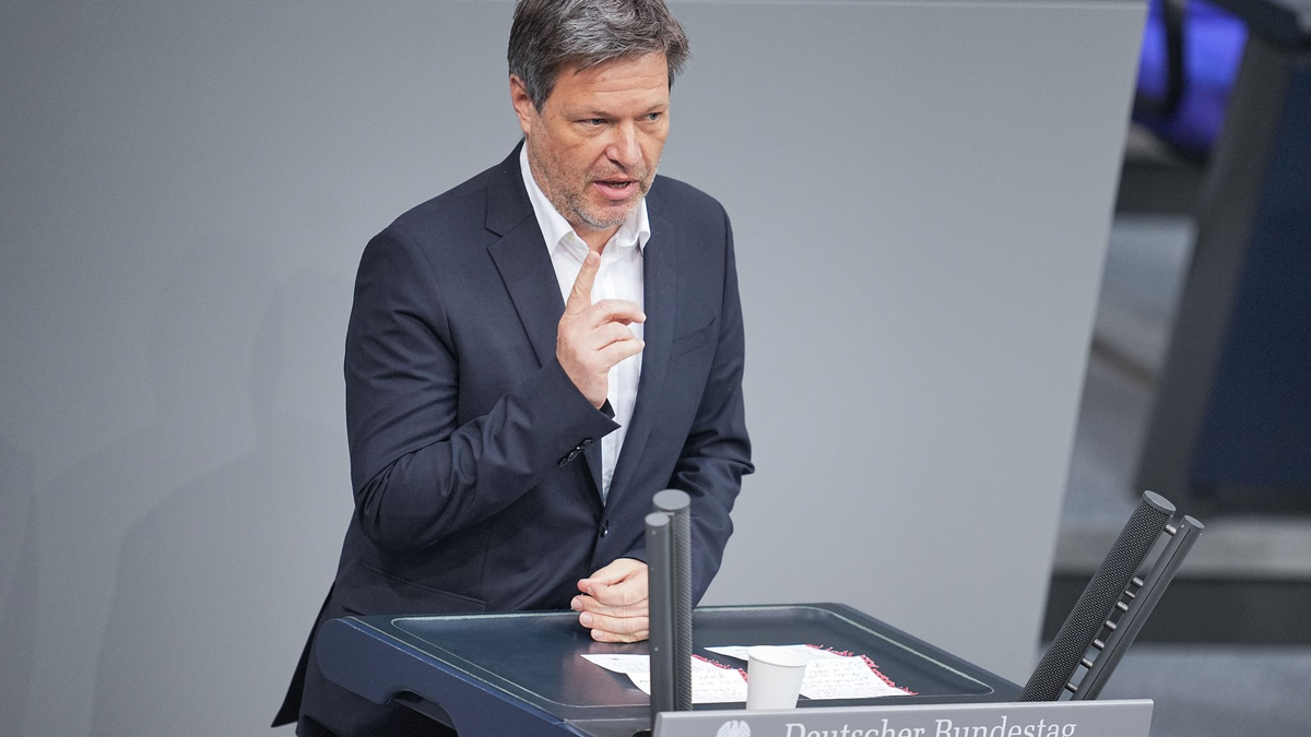 Robert Habeck sieht das Migrationspaket der Bundesregierung auf gutem Weg. - Foto: Michael Kappeler/dpa