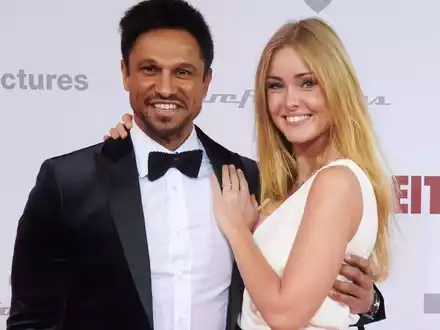Daniel Aminati und Patrice Eva Fischer haben ein gemeinsames Kind, das im Sommer 2022 zur Welt kam (Archivbild). - Foto: Annette Riedl/dpa