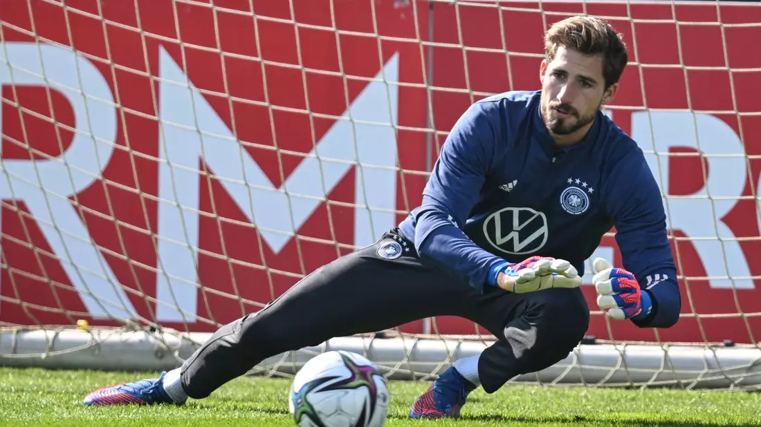 Torwart Kevin Trapp und die Frankfurter Eintacht unterlagen PAOK Saloniki mit 1:2. - Bild: Arne Dedert/dpa