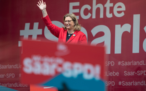 Saarlands Ministerpräsidentin Anke Rehlinger ist dieses Jahr Gastgeberin. (Archivbild) - Foto: Oliver Dietze/dpa