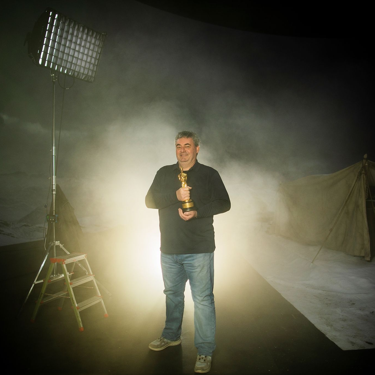 Gerd Nefzer könnte seinen dritten Oscar gewinnen. (Archivbild) - Foto: Carsten Koall/dpa