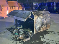 FW-EN: Erneuter Papiercontainerbrand an der Egge - Foto: presseportal.de