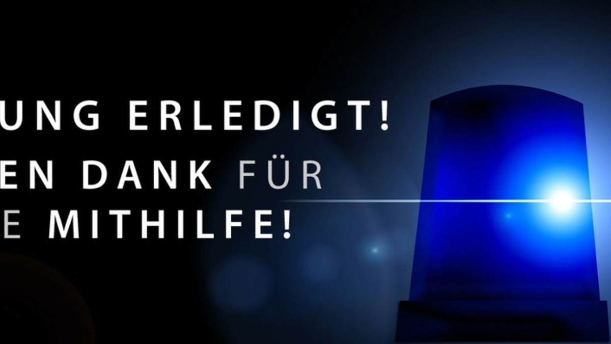 POL-PPTR: Fahndung erledigt! Nach Öffentlichkeitsfahndung meldet sich Tatverdächtiger bei der Polizei - Foto: presseportal.de