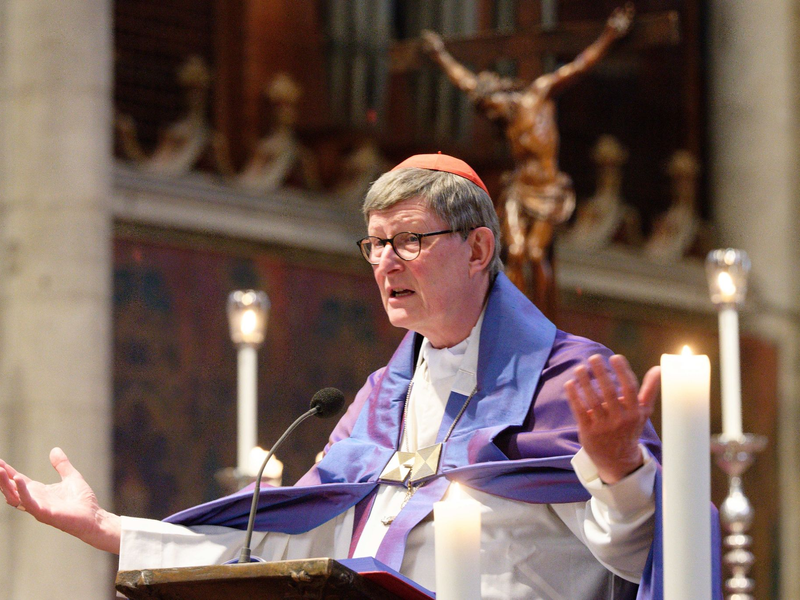 Die Staatsanwaltschaft und Polizei in Köln durchsuchen mehrere Objekte im Erzbistum Köln. Der Kölner Erzbischof ist Rainer Maria Woelki. - Foto: Henning Kaiser/dpa