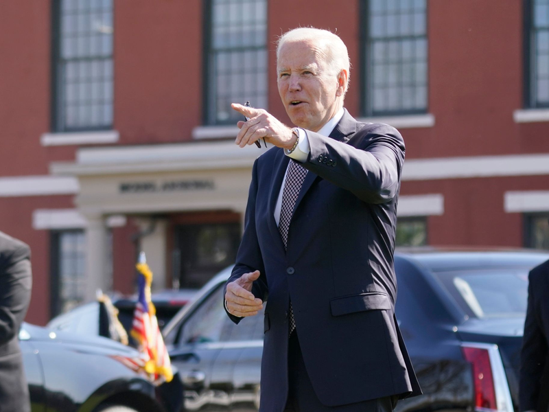 Joe Biden hat keine ernstzunehmende innerparteiliche Konkurrenz. - Foto: Andrew Harnik/AP/dpa
