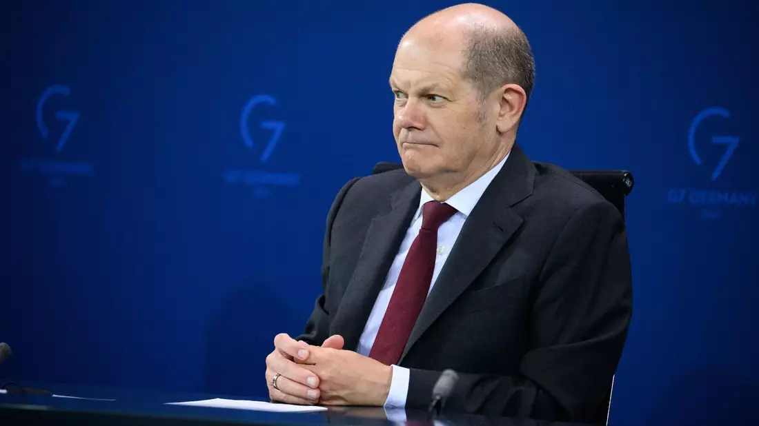 Kanzler Olaf Scholz will die Länder bei der Hafen-Infrastruktur stärker unterstützen. - Bild: Bernd von Jutrczenka/dpa