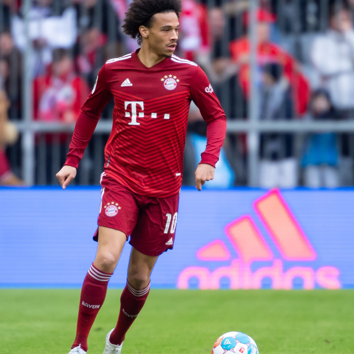 Der zuletzt angeschlagene Leroy Sané stand wieder in der Startelf der Bayern. - Foto: Sven Hoppe/dpa