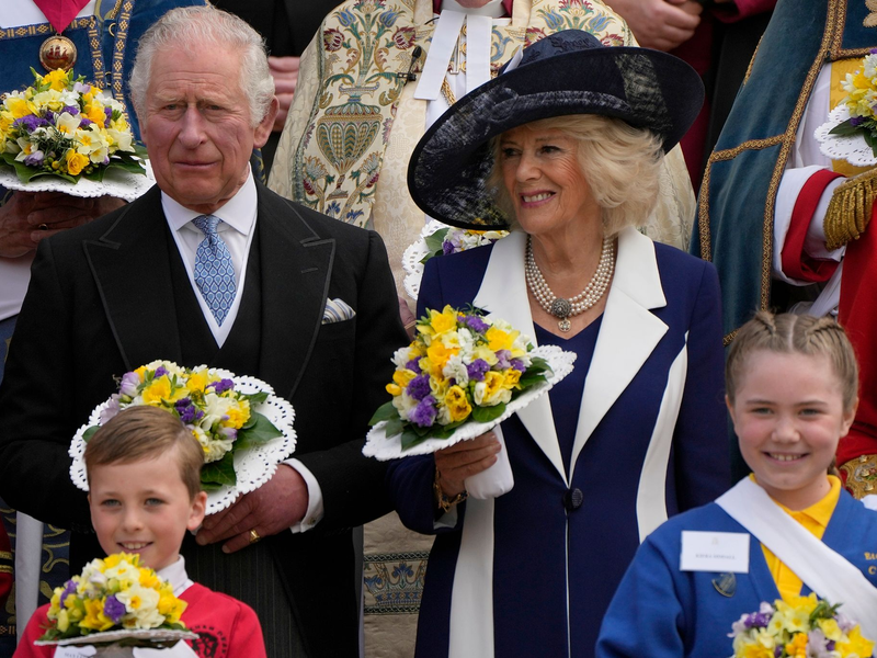 Königin Camilla und König Charles III. schicken bei Ascot auch Pferde aus dem eigenen Stall ins Rennen. - Foto: Alastair Grant/AP/dpa