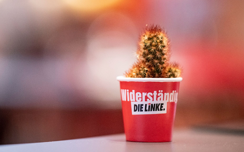 Das Linken-Spitzenduo Heidi Reichinnek und Jan van Aken nimmt Anlauf auf den erneuten Einzug in den Bundestag (Archivbild). - Foto: Fabian Sommer/dpa