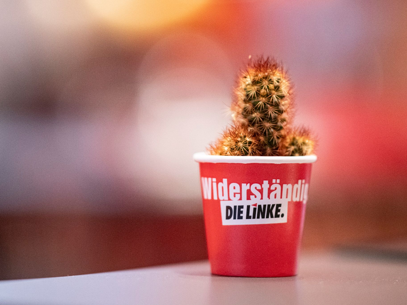 Das Linken-Spitzenduo Heidi Reichinnek und Jan van Aken nimmt Anlauf auf den erneuten Einzug in den Bundestag (Archivbild). - Foto: Fabian Sommer/dpa