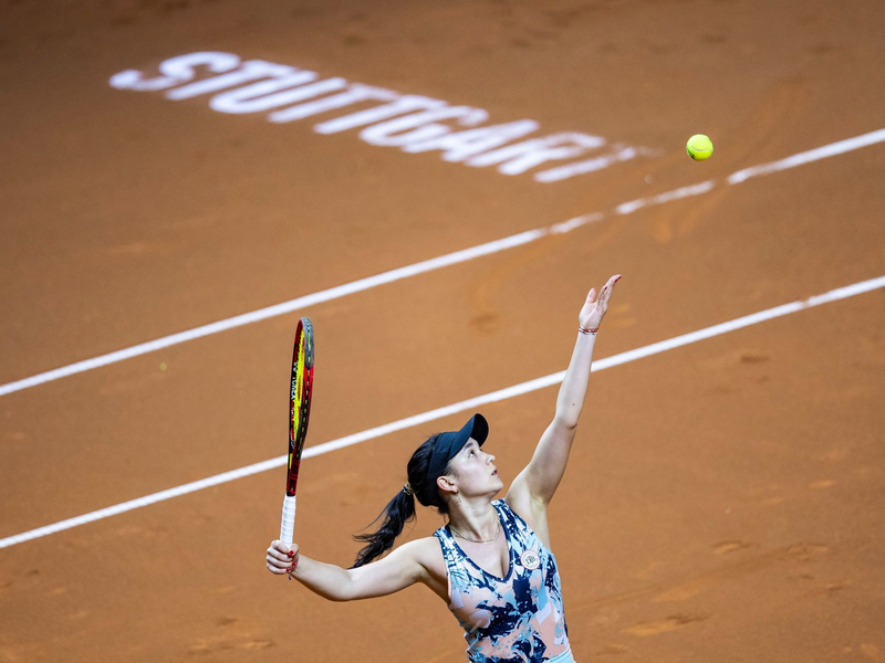 Die deutsche  Nummer eins Eva Lys hat selbst schon Hasskommentare im Internet öffentlich gemacht. - Foto: Tom Weller/dpa