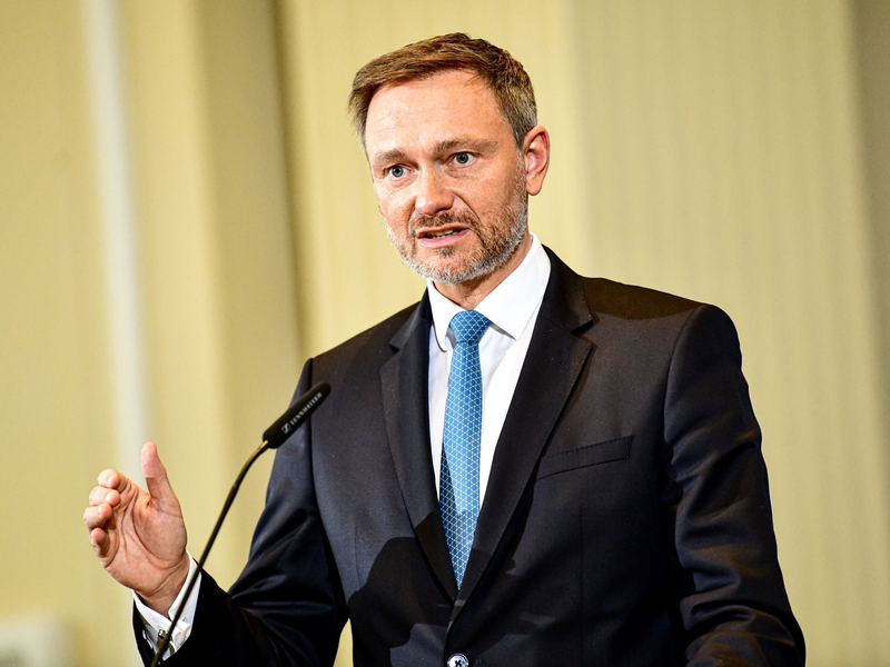 FDP-Chef Christian Lindner. - Foto: Fabian Sommer/dpa