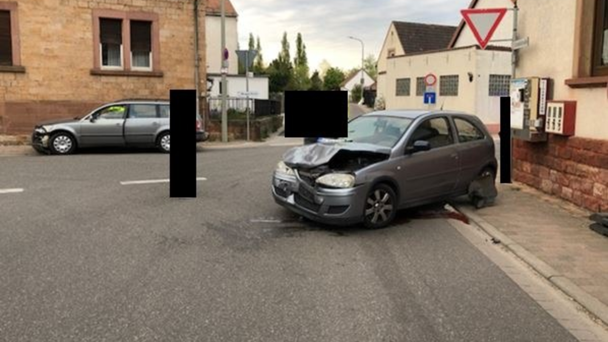 POL-PDLD: Edesheim - 24-jährige Autofahrerin verletzt - Foto: presseportal.de