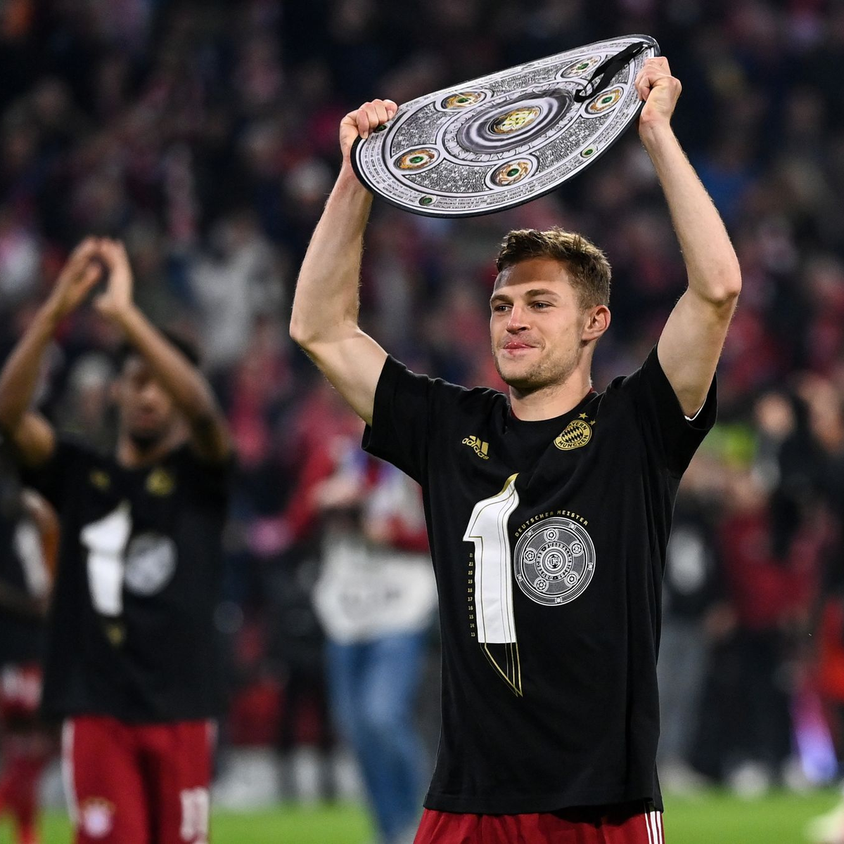 Laufstärkster Spieler der Liga: Bayerns Joshua Kimmich. - Foto: Sven Hoppe/dpa