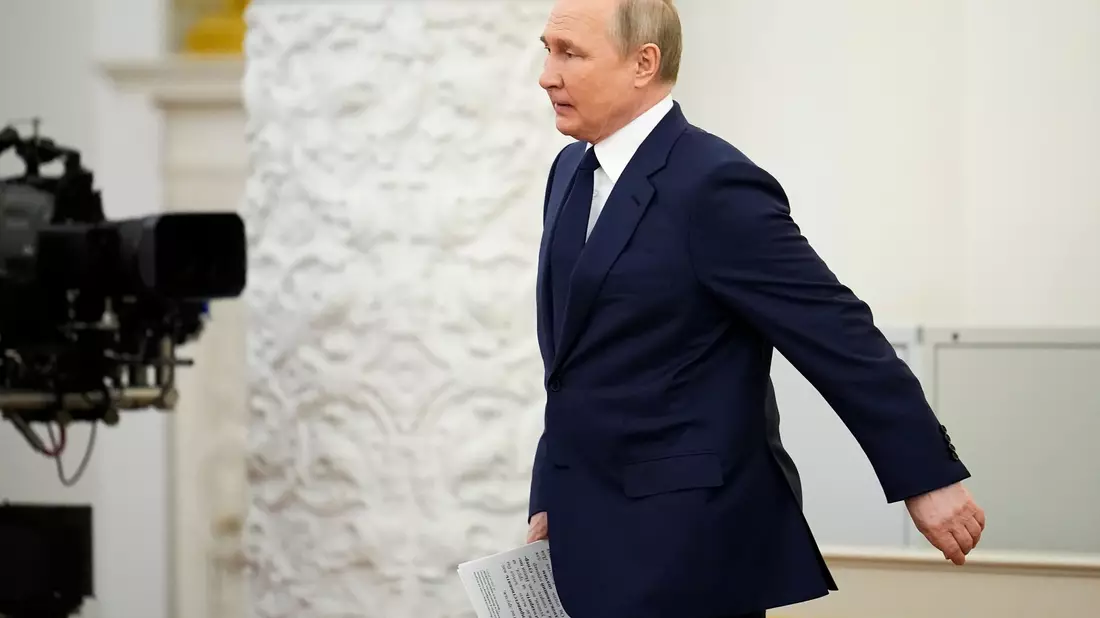 Kremlchef Wladimir Putin wertet das Wahlergebnis als Vertrauensbeweis der Bürger. - Bild: Alexander Zemlianichenko/AP/dpa