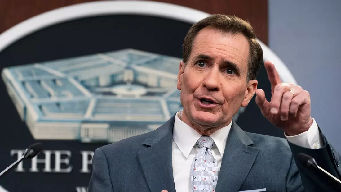 «Wir werden natürlich alles tun, was wir tun müssen, um unsere Truppen im Irak und in Syrien zu schützen»: John Kirby. - Bild: Manuel Balce Ceneta/AP/dpa
