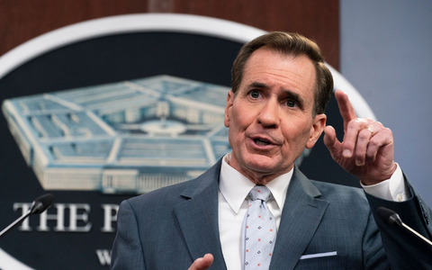 «Wir werden natürlich alles tun, was wir tun müssen, um unsere Truppen im Irak und in Syrien zu schützen»: John Kirby. - Foto: Manuel Balce Ceneta/AP/dpa