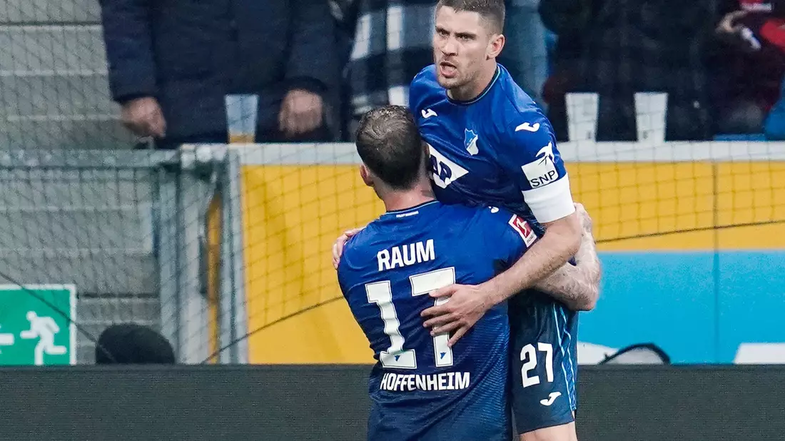 Andrej Kramaric verhalf den Hoffenheimern in Sinsheim zum Heimsieg. - Bild: Uwe Anspach/dpa