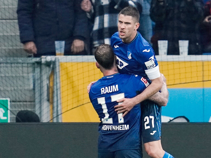 Andrej Kramaric verhalf den Hoffenheimern in Sinsheim zum Heimsieg. - Foto: Uwe Anspach/dpa