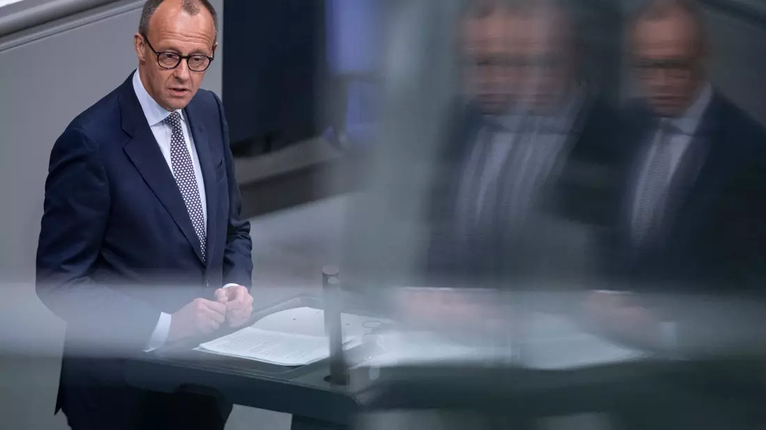 CDU-Parteichef Friedrich Merz: «Wir haben eine klare Beschlusslage in der CDU. Wir arbeiten mit der AfD nicht zusammen.» - Bild: Fabian Sommer/dpa