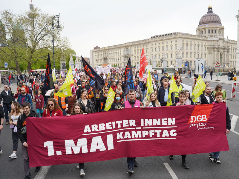 Haben ihre Beziehung öffentlich gemacht: Berlins Regierender Bürgermeister Kai Wegner (CDU) und Bildungssenatorin Katharina Günther-Wünsch (CDU). - Foto: Joerg Carstensen/dpa