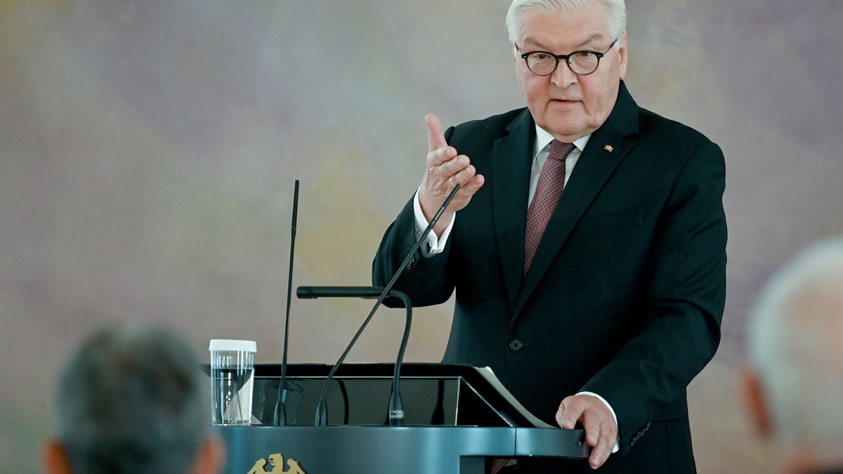 «Für mich ist klar: Es geht um viel mehr als nur darum, Ziele zu beschwören»: Frank-Walter Steinmeier. - Foto: Britta Pedersen/dpa