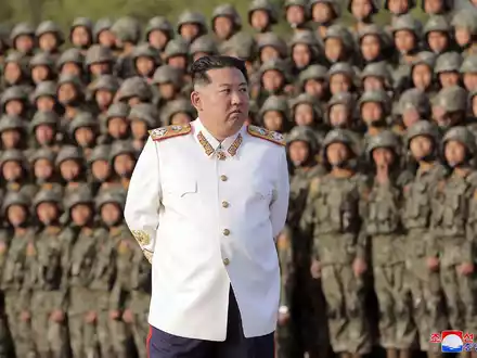Will Putin besuchen: Nordkoreas Machthaber Kim Jong Un. - Foto: -/KCNA/dpa