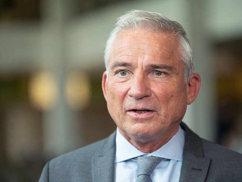 Baden-Württembergs Innenminister Thomas Strobl:  «Die Polizei hat ein Blutbad verhindert.» - Foto: Marijan Murat/dpa