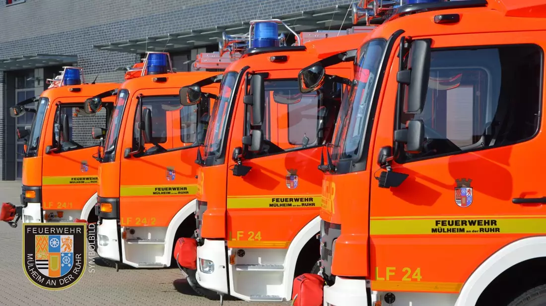 FW-MH: Tiefdruckgebiet Celina über Mülheim an der Ruhr - Bild: presseportal.de