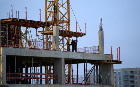 Weniger Aufträge auf dem Bau. (Archivbild) - Foto: Marcus Brandt/dpa