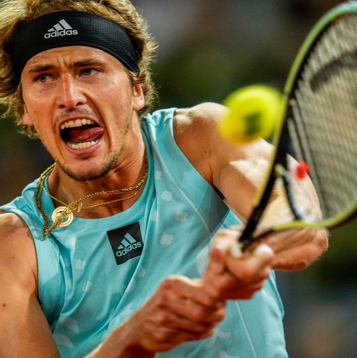 Alexander Zverev steht in Genf im Viertelfinale. - Foto: Manu Fernandez/AP/dpa