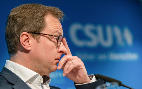 Der Generalsekretär der CSU: Martin Huber. - Foto: Peter Kneffel/dpa