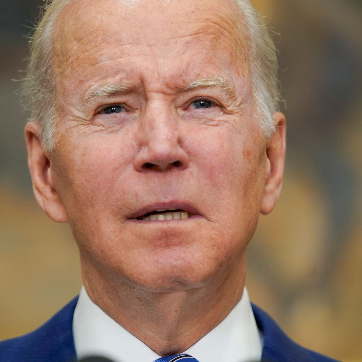 500 Sanktionen gegen Russland: US-Präsident Joe Biden hat neue Maßnahmen angekündigt. - Foto: Evan Vucci/AP/dpa