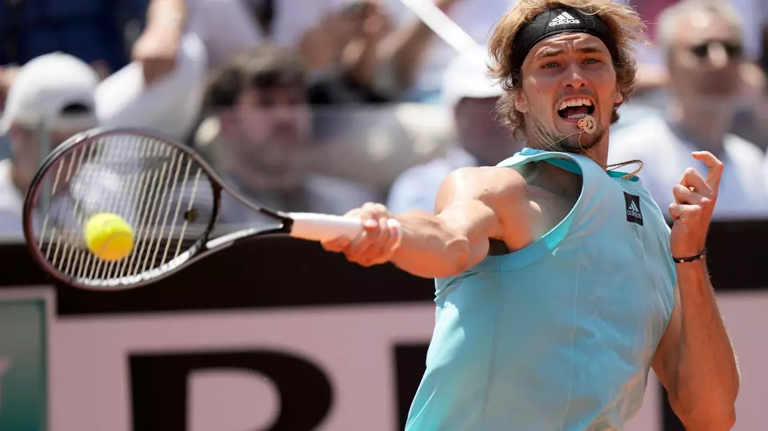 Alexander Zverev setzte sich in drei Sätzen gegen Alejandro Tabilo durch. - Bild: Andrew Medichini/AP/dpa