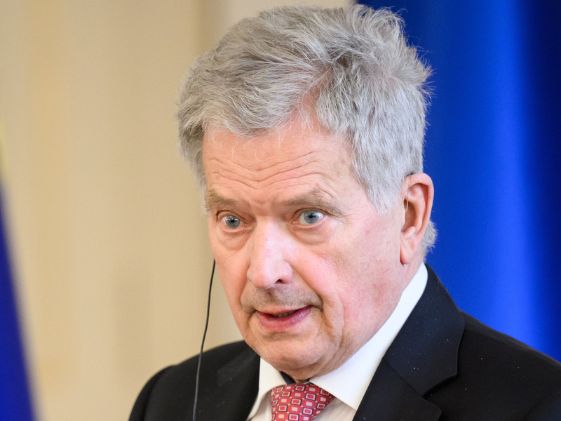 «Was den Schaden genau verursacht hat, ist noch nicht bekannt»: Finnlands Präsident Sauli Niinistö (Archivbild). - Foto: Bernd von Jutrczenka/dpa