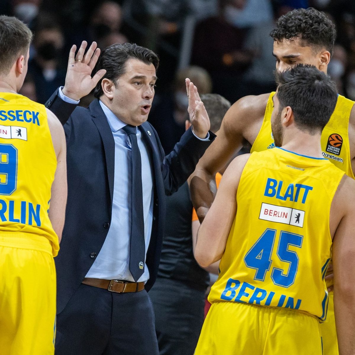 Das dritte Duell zwischen Berlin und Chemnitz findet am Sonntag bei den Niners statt. - Foto: Andreas Gora/dpa