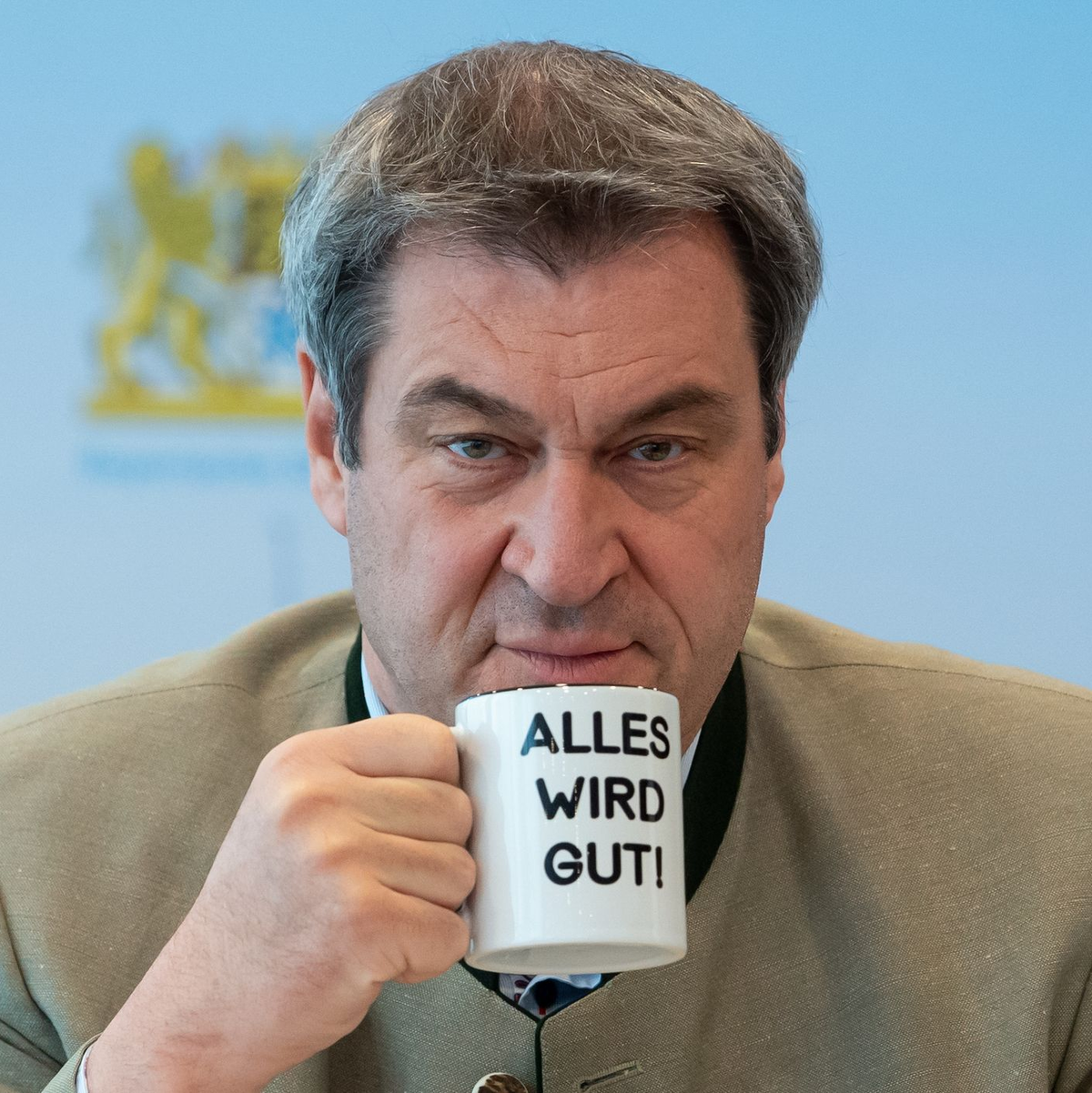 Die CSU von Ministerpräsident Markus Söder lag zuletzt in den Umfragen vorne. - Foto: Sven Hoppe/dpa