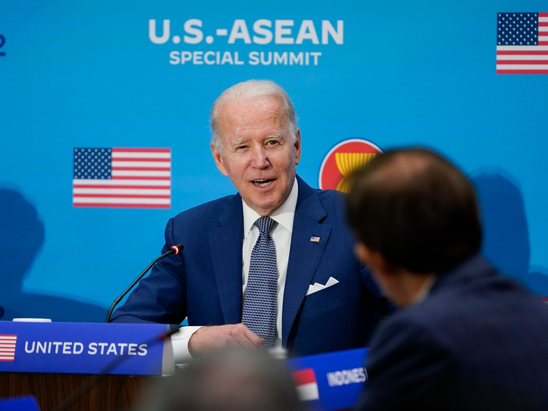 US-Präsident Joe Biden wird nach Israel reisen. - Foto: Susan Walsh/AP/dpa