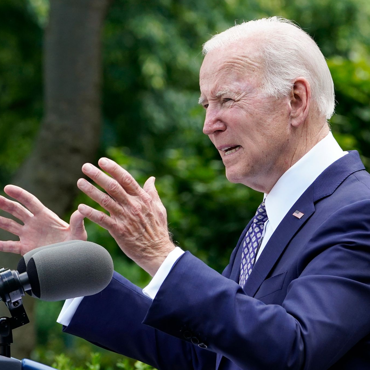 Für Joe Biden ist es das letzte Mal, dass er die prestigeträchtigen Medaillen verleiht. - Foto: Susan Walsh/AP/dpa