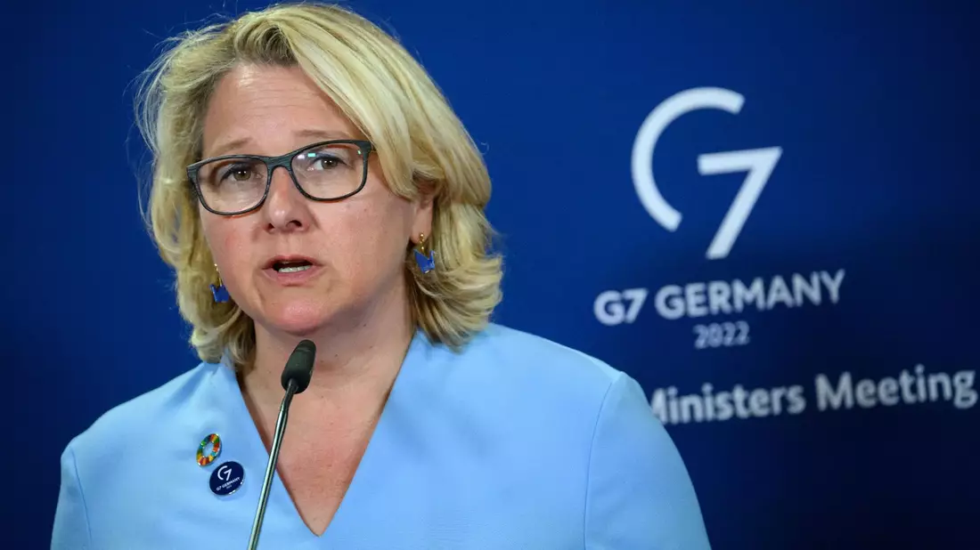 Svenja Schulze ist eine der treibenden Kräfte für die Reform der Weltbank. - Bild: Bernd von Jutrczenka/dpa