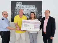 POL-AK NI: 04.12.2023: Über 9.000 EUR für Nienburger Frauenhaus - Polizeiakademie, Polizeiinspektion Nienburg/Schaumburg und Rotary Club Nienburg-Neustadt übergeben Spende - Foto: presseportal.de