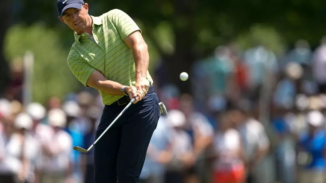 McIlroy verspielte auf den letzten fünf Bahnen zwei Schläge Vorsprung. - Bild: Matt York/AP/dpa