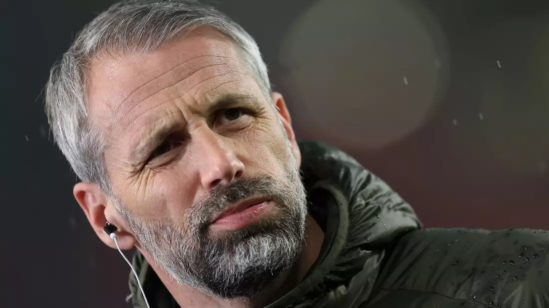 Marco Rose legt sich bei der Torhüterfrage klar fest: Wenn Gulacsi am kommenden Wochenende wieder fit ist, steht er im Kasten. - Bild: Tom Weller/dpa